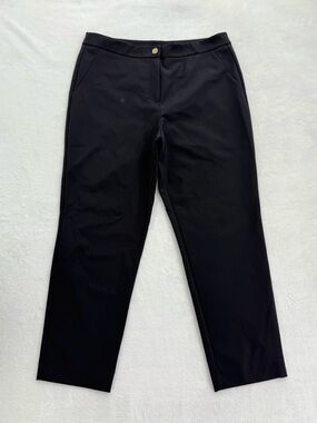 Women’s black Michael Kors Straight Leg dress pants size 12 Work Office Church